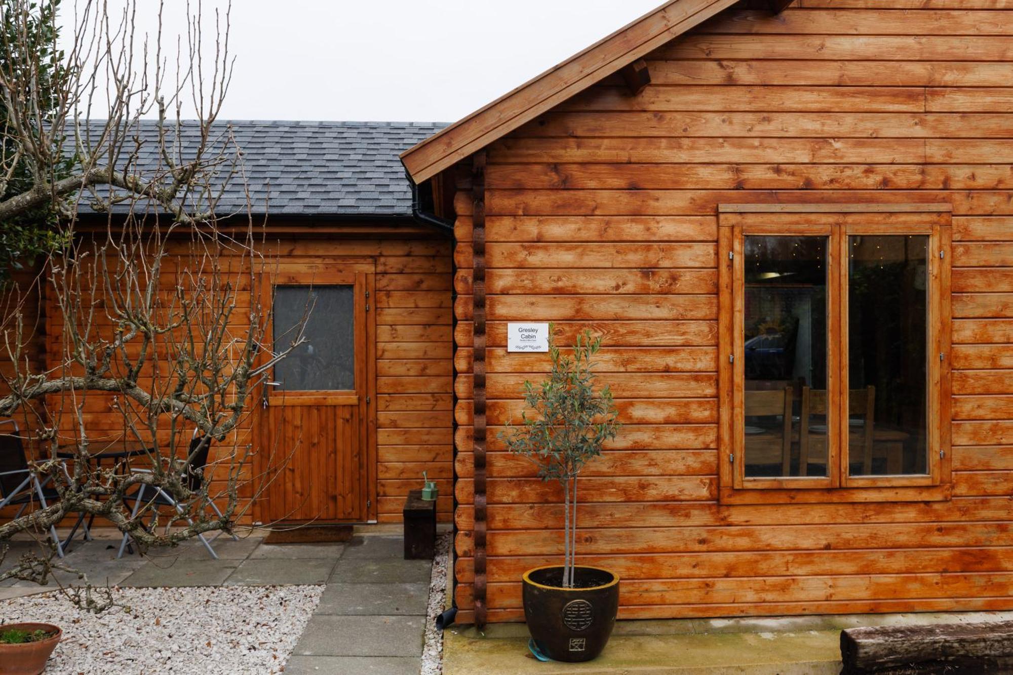 Spacious Cabin Evcharger And Free Parking Near Cambridge エクステリア 写真